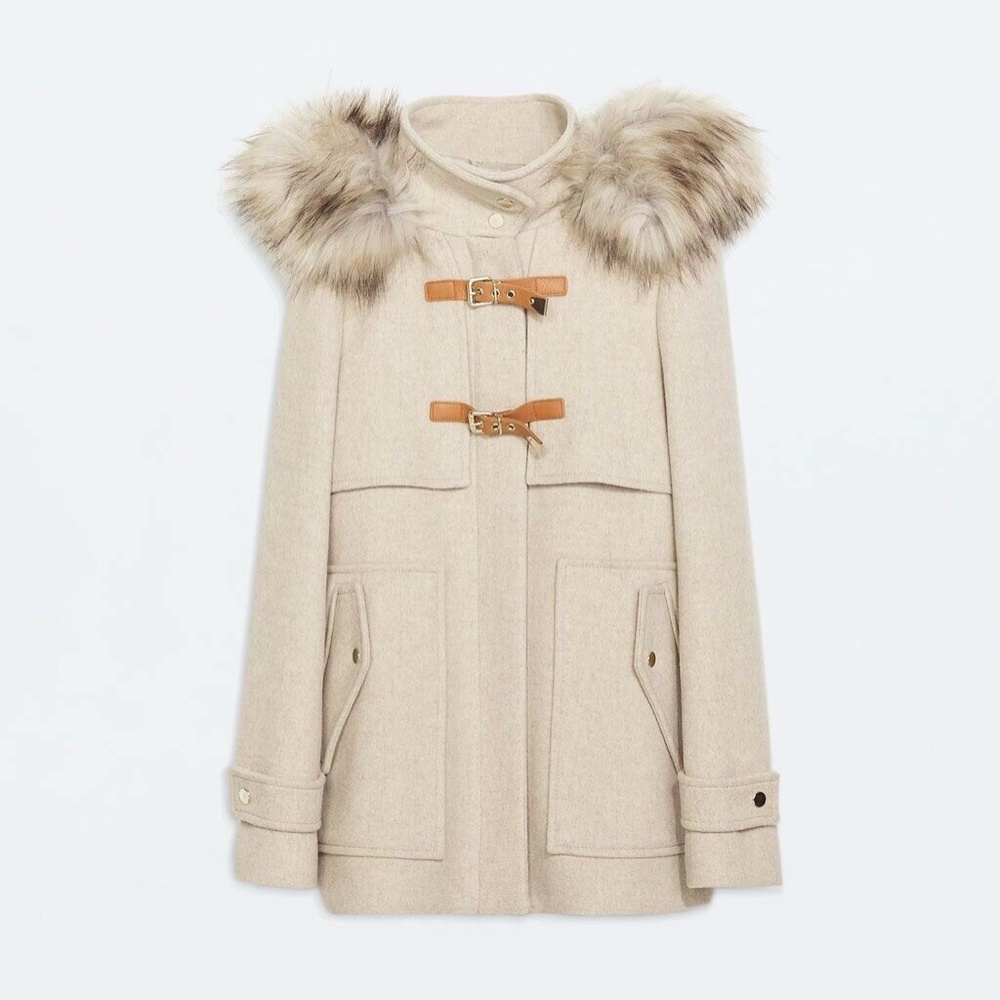Zara Wool Duffle Coat